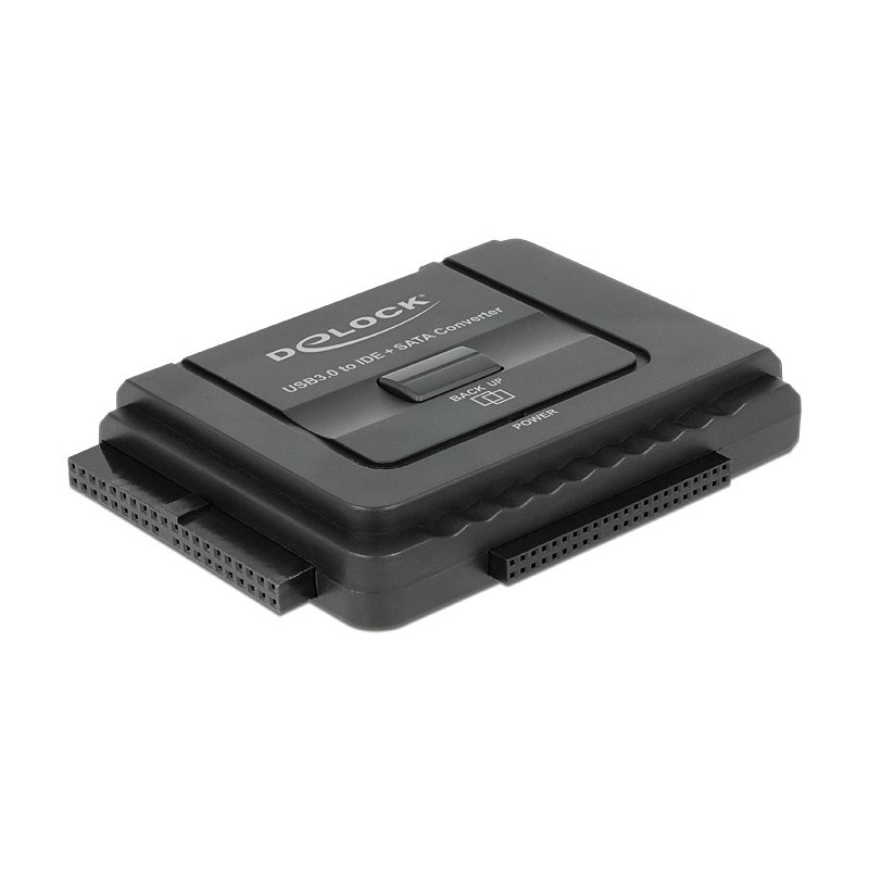 Delock Konverter USB 5 Gbps zu SATA 6 Gb/s / IDE 40 Pin / IDE 44 Pin mit Backup
